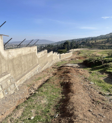 Main Gate and Fence Construction at Burayu RTC (1)