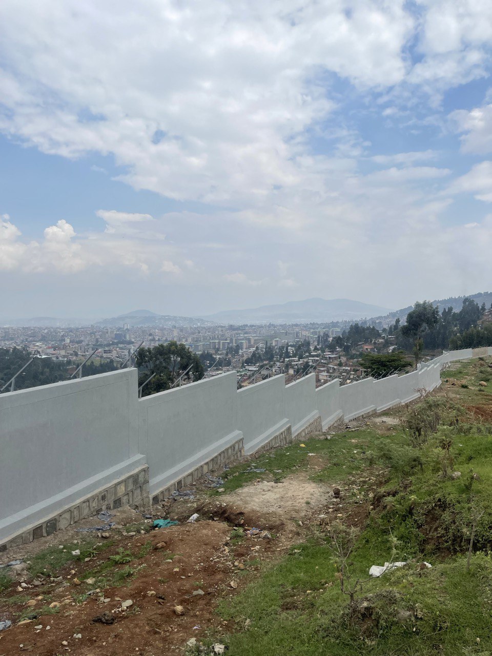 Main Gate and Fence Construction at Burayu RTC (2)