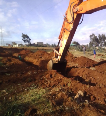 Main Gate and Fence Construction at Burayu RTC (2)